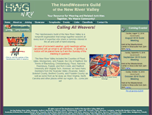 Tablet Screenshot of handweaversguild.org
